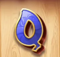 Queen card symbol from Hot Pots Master slot