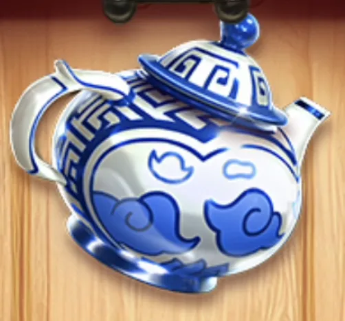Wild Blue Teapot symbol from Hot Pots Master
